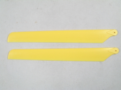 Tarot 250 205 Plastic Blade-Yellow - Click Image to Close