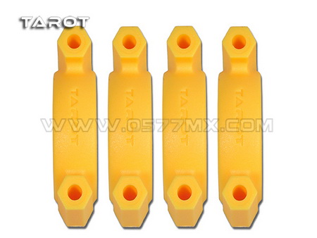 Tarot ?X25MM gimbal tube clamp / Yellow - Click Image to Close