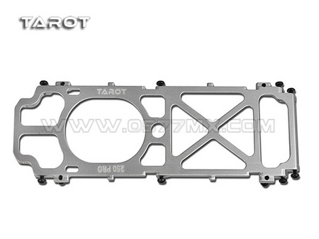 Tarot 250 Pro Bottom Plate Metal Silver - Click Image to Close