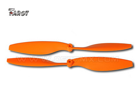 TAROT 1045 four-axis positive and negative paddle / orange / 5mm - Click Image to Close