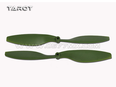 Tarot 1045 four-axis positive and negative paddle / green / 6mm - Click Image to Close