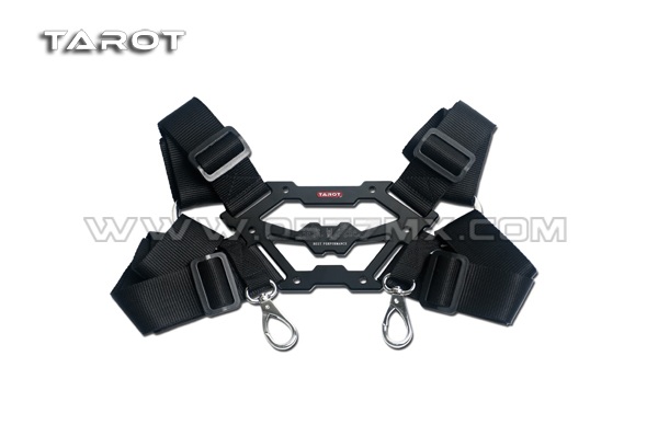 Tarot Transmitter Shoulder Strap/ Double Carabiner - Click Image to Close