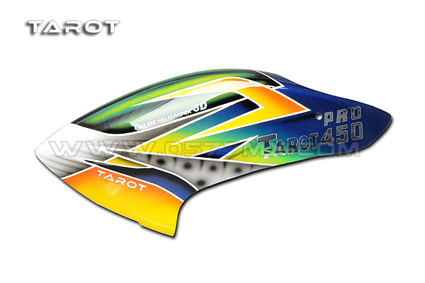 Tarot 450 Sport V2 Painted Canopy D - Click Image to Close