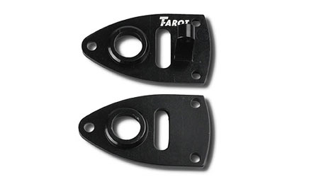 Tarot 500 Tail Gear Box Meta Plate - Click Image to Close