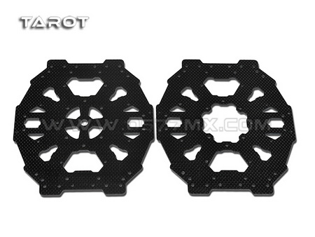 Tarot 650 carbon fiber four-axis up and down cover TL65B04 - Click Image to Close
