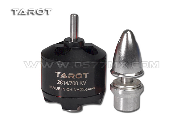 Tarot 2814/700KV multi-axis brushless motor / black TL68B18 - Click Image to Close