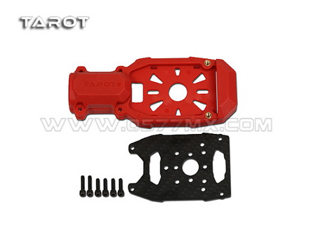Tarot ?X 16MM clamp type motor fixed seat / red TL68B26 - Click Image to Close