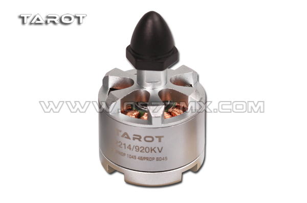 Tarot 2214/920KV positive self-locking screw motor / Black cap - Click Image to Close