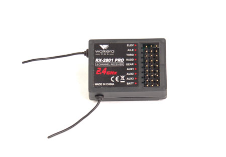 walkera RX2801Pro, 8ch 2.4Ghz receiver - Click Image to Close
