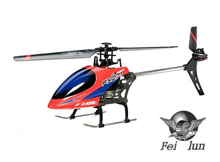 FX071C 2.4G 4CH 6-Axis Gyro Flybarless RC Helicopter