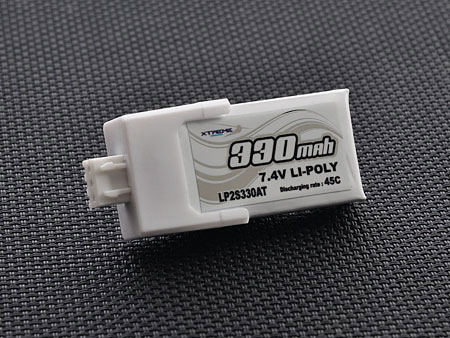 Li-po Battery 7.4v, 330 mAh 45C (T-REX 150)