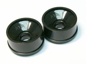 Front Disk Wheel (+2 offset)-Black