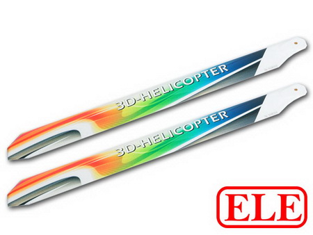 ELERC Patern Carbon Main Blades - 325mm FG325-07