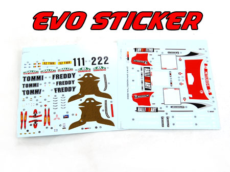 Sticker for EVO