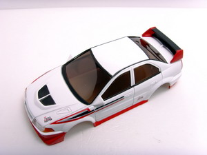 Mitsubishi Lancer Evo Body[W/T] for Mini-z / iwaver / FireLap