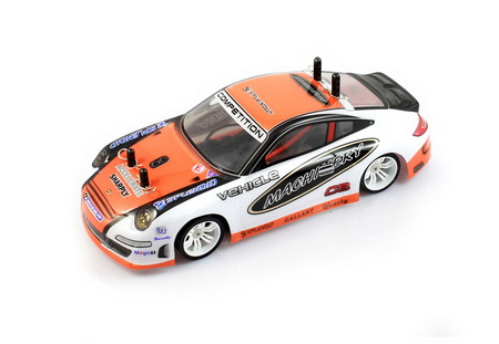 Mini-Q 1:28 2.4G 4WD RTR (Carbon Chassis) Orange