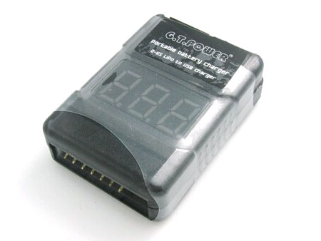G.T. Power Portable USB Charger 2S-6S LiPo to USB