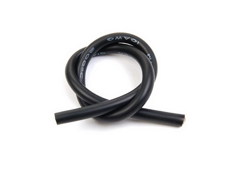 10GA Silicone Wire (Black 30 cm)