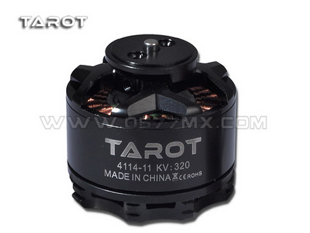 Tarot 4114/320KV Multi-axis brushless motor / Black TL100B08-01