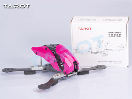 Tarot Robocat 280mm cabon Fiber Frame w/ Hood Cover for FPV