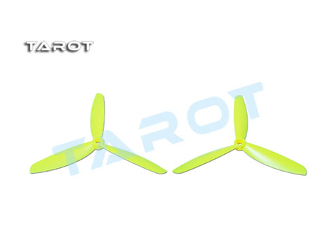 Tarot 6 inch 3 Leaf Propeller (ABS) CW&CCW / yellow