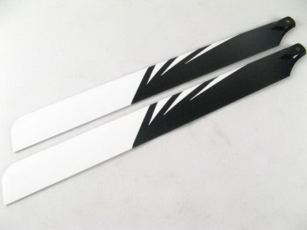 Tarot 500 430 Carbo Fibre Main Blade (White)
