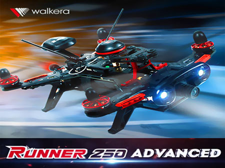 Walkera Runner 250 Advance 5.8G FPV GPS HD Camera - Bind to Fly