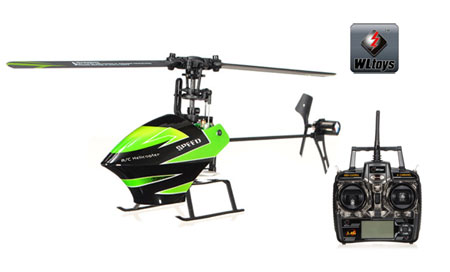 WL Toys V955 2.4GHz 4 Ch RC Helicopter RTF