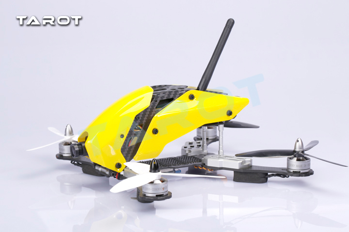 Tarot Robocat 250 280 FPV Canopy Hood Cover - Yellow - Click Image to Close