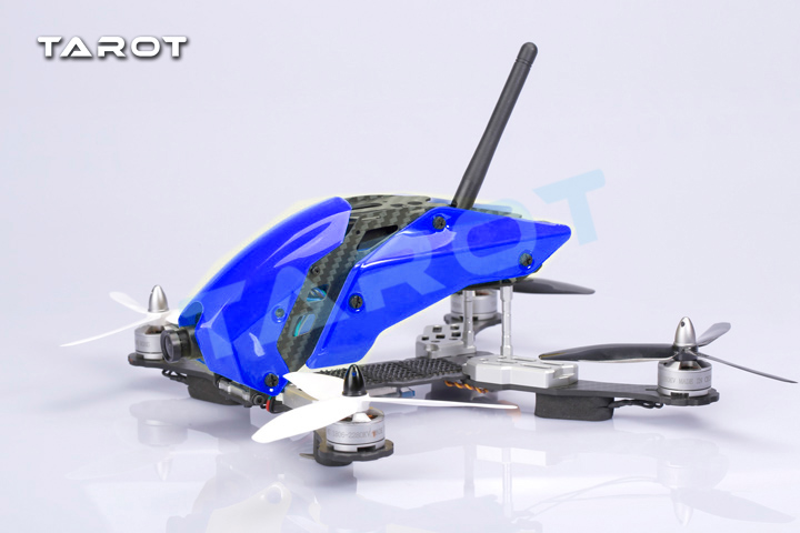 Tarot Robocat 250 280 FPV Canopy Hood Cover - Blue - Click Image to Close