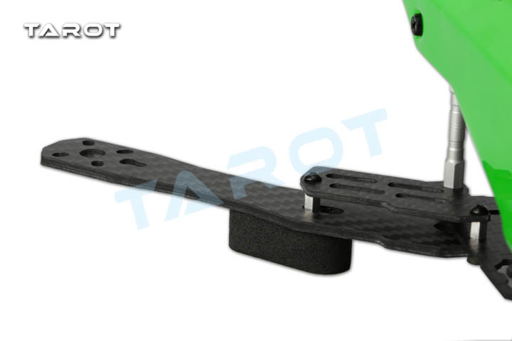 Tarot 280 TL280H 3MM Thickness Semi Half Fiber Rear Arm - Click Image to Close