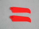 Tarot 500 Plastic Tail Blades Red