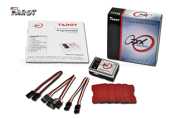 Tarot 450 3GX (3 axis gyro unit) - Click Image to Close